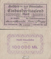 Neumünster Inflationsgeld Stadt Neumünster Gebraucht (III) 1923 100.000 Mark - 100.000 Mark