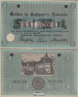 Neckarsulm Notgeld Stadtgemeinde Neckarsulm, Gelocht Gebraucht (III) 1918 5 Mark - 5 Mark