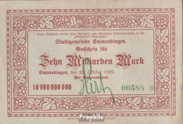 Emmendingen Inflationsgeld Stadt Emmendingen Gebraucht (III) 1923 10 Milliarden Mark - 10 Mrd. Mark