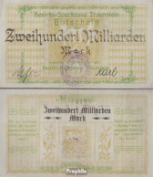 Traunstein Inflationsgeld Sparkassa Traunstein Gebraucht (III) 1923 200 Milliarden Mark - 200 Mrd. Mark