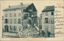 57 CHATEAU SALINS / Bâtiment De La Sous Préfecture Après L'Eboulement Du 15 Avril 1904 / - Chateau Salins