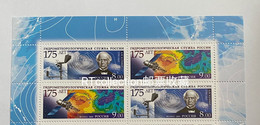 Russia 2009 Pair 175th Anniversary Hydrometeorogical Service Satellite Map Climate Space Environment Stamps Mi 1548-49 - Ongebruikt