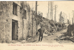 88 -  Hte Vosges-  Le Linge_ Côté Boche _  Construction En Ciment Armé - Autres & Non Classés