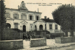 Vitry Sur Seine * L'école Des Garçons , Rue Eugène Pelletan * Groupe Scolaire - Vitry Sur Seine