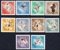 HUNGARY 1964 Olympic Games, Tokyo Set Of 10 MNH / **.  Michel 2031-40 - Unused Stamps