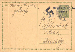 VP 37 Gastorf - Aussig Befreinungsstempel Sudetenland - Briefe U. Dokumente