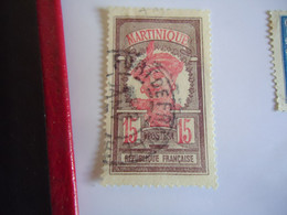 MARTINIQUE USED STAMPS  POSTMARK  1913 - Other & Unclassified