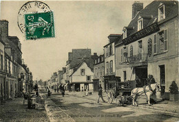 Pontorson * La Grande Rue Et Hôtel De Bretagne A. SEIGLE * Attelage - Pontorson