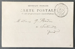 France, Algérie - Sans Timbre Sur CPA - TAD Perlé TAGHIT, Oran 1902 - (A065) - 1877-1920: Période Semi Moderne