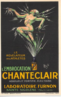 CHANTECLAIR- L'ENBROCATION CHANTECLAIR- LE RÉVÉLATEUR DES ATHLÈTES - Pubblicitari