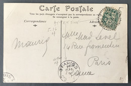France, Algérie - N°111 Sur CPA - TAD Perlé TIMGAD, Constantine 1907 - (A119) - 1877-1920: Période Semi Moderne