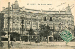 Le Raincy * Place Et La Grande Maison * Tramway Tram - Le Raincy