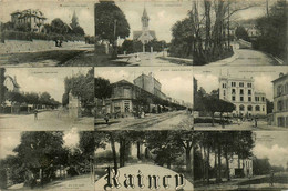 Le Raincy * Souvenir Du Village * Cpa Multivues - Le Raincy