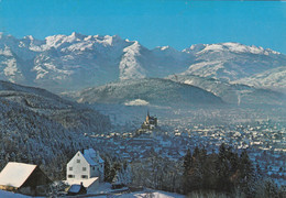 A9583) RANKWEIL Gegen Die Schweizer Berge Vorarlberg - Stark Verschneite Ansicht - TOP - Rankweil