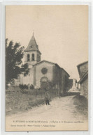 38 Isère St étienne De Montagne église Et Monument Aux Morts Près Saint Antoine L'abbaye Et Marcellin - Saint-Marcellin