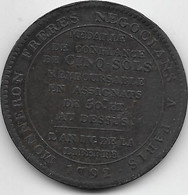 France - Monneron 5 Sols 1792 - Andere & Zonder Classificatie