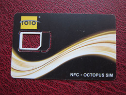 1010 NFC Octopus Mobile SIM Card, For Transport, Without Chip, Only Frame - Hongkong