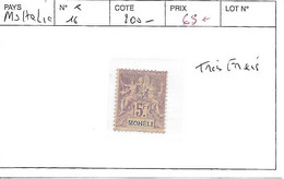 MOHELIE N° 16 * TRES FRAIS - Unused Stamps