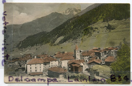 - Bourg St Pierre - ( Valais ), Vue Générale, épaisse, Belle En Couleur, écrite, Coins Ok, TTBE, Scans. - Bourg-Saint-Pierre 