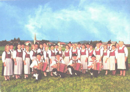 Germany:Folk Dance Group Hintereben, National Costumes - Europe