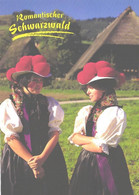 Germany:Schwarzwald, Girls Wearing National Costumes - Europe