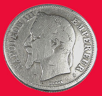 2 Francs Napoléon III - France - 1869 A - Paris - Argent - TB + - - 2 Francs
