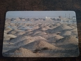 BAHRAIN   GPT CARD  25 UNITS/ ALI BURIAL GROUND    /  EARLY  ISSUE BHN13A   / 1BAHJ  SHALLOW  NOTCH    **9128** - Bahrein