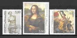 Année 1999 : Y. & T. N° 3234 ° - 3235 ° - 3236 ° Suivant Le Scan Proposé - Used Stamps