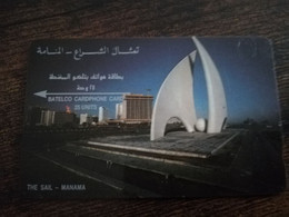 BAHRAIN   GPT CARD  25 UNITS/ THE SAIL MANAMA     /  EARLY  ISSUE BHN17 A   / 1BAHN  SHALLOW  NOTCH    **9132** - Bahreïn