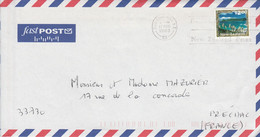 NOUVELLE ZELANDE SEUL SUR LETTRE POUR LA FRANCE 2003 - Cartas & Documentos