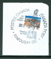 PHARE De / Lighthouse Of Pointe-au-Père; Oblitération De RIMOUSKI Cancel (8472) - Otros
