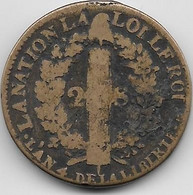 France - Louis XVI - 2 Sols 1792 AA - 1774-1791 Lodewijjk XVI
