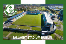 CP. STADE.  DUBLIN  IRELANDE  TALLAGHT  STADIUM   # CS. 1012 - Calcio