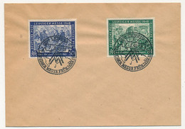 ALLEMAGNE - Leipziger Messe 1948 - Storia Postale