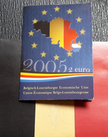 BELGIQUE COINCARD BELGO-LUXEMBOURGEOISE 2 EURO 2005 FDC POSITION B SEULEMENT/ONLY 20000 EXEMPL. ! - Belgio