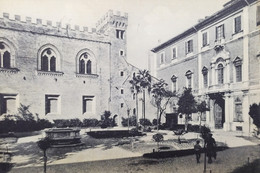 Cartolina - Fano - Giardino Malatestiano - 1952 - Pesaro