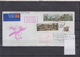 Süd Afrika Michel Cat.No. Cover Ship Letter Gough Island - Covers & Documents