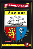64 - (Pyrénées-Atlantiques) - Blason Adhésif St JEAN DE LUZ - Otros & Sin Clasificación