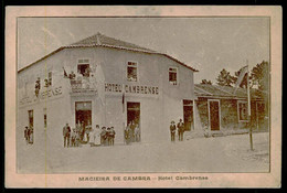 VALE DE CAMBRA - MACIEIRA DE CAMBRA - HOTEIS E RESTAURANTES - Hotel Cambrense.(Tip.de A Tribuna)  Carte Postale - Aveiro