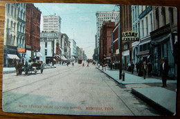 CPA - USA - Memphis - Main Street From Gayoso Hotel - De 1907 - Memphis