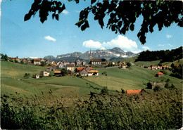 Kurort Schwellbrunn - Blick Zum Säntis (32753) * 1. 9. 1977 - Schwellbrunn