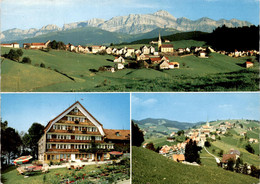 Kurort Schwellbrunn (App.) - Pension "Sonnenberg" - 3 Bilder (31782) * 6. 10. 1962 - Schwellbrunn