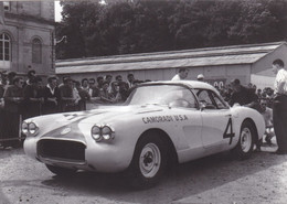 SPORT AUTO.  PHOTO  .24 HEURES DU MANS 1960 . CHEVROLET CORVETTE N° 4 DE LILLEY ET GAMBLE. ABANDON - Auto's