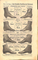 THÈME MODE - CLASSES LABORIEUESES - Revue-Catalogue Chaussures, Robes, Matériel, Meubles, Accessoires,  1906 - Superbe - Advertising