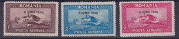 ROUMANIE - PA 4/6 COMPLETE FILIGRANE LIGNES ONDULEES HORIZONTALEMENT NEUF* TRACE CHARNIERE COTE 300 EUR - Unused Stamps