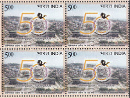 INDIA, 2022, 50 Years .of State Of ARUNACHAL PRADESH, 1v BLOCK Of 4, MNH(**) - Unused Stamps