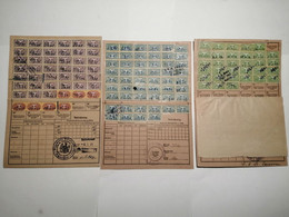 Carte De Quittance Avec Timbres Fiscaux 1939-1943 L.V.A Baden - Elzas-Lotharingen