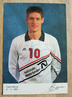 Card Edwin Benne - Nationale Nederlanden - Volleyball - Original Signed - Netherlands - SILVER Olympics - Voleibol