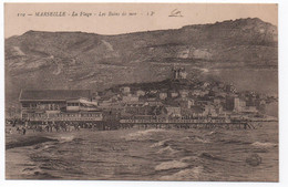 13 - MARSEILLE - La Plage, Les Bains De Mer F.MONNIER - Café Restaurant - N° 119  PA - Zonder Classificatie
