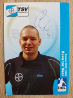 Card Sven Ter Veer - TSV Bayer Dormagen - 2005-2006 - Handball - Original Signed - Pallamano